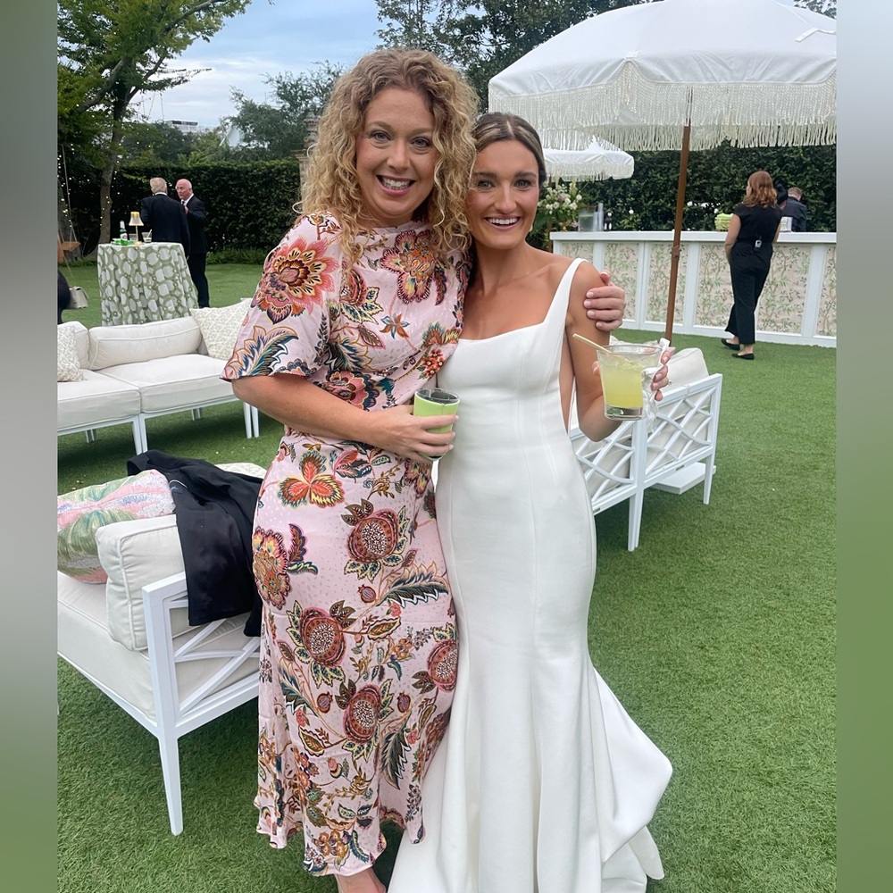 Anthropologie dress. Low back with tie